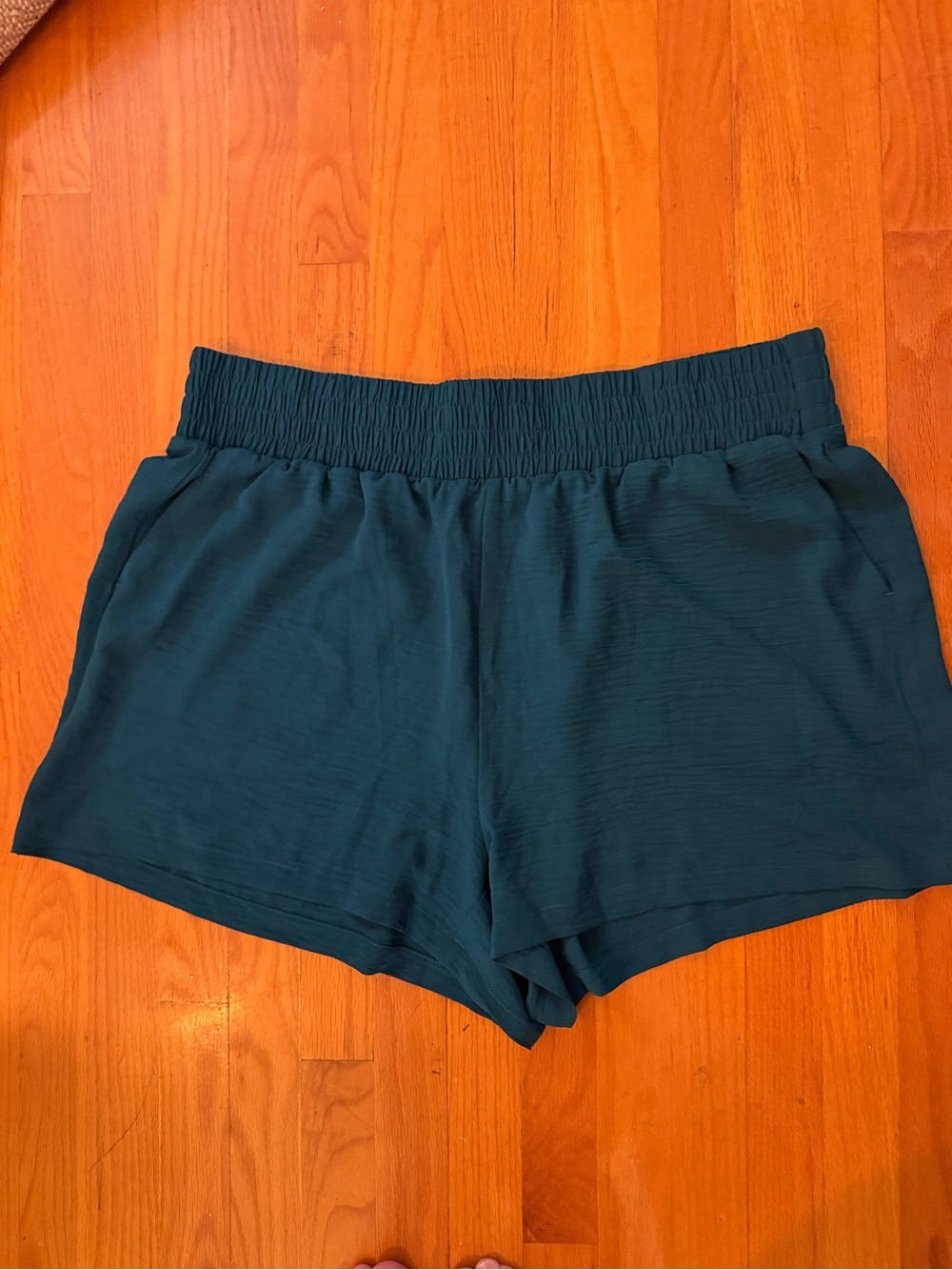 torrid Teal Elastic-Waist Lounge Shorts